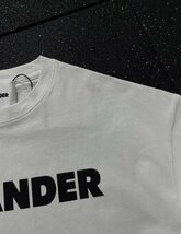 JIL SANDER ジルサンダー Tシャツ 半袖 トップス メンズ ユニセックス シンプル カジュアル ホワイト L_画像3