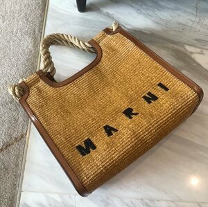 MARNI マルニ バッグ ハンドバッグ レディース カジュアル ショッピング ミニ編み物 画像通り