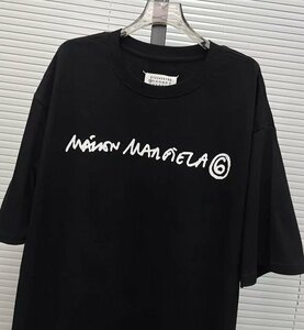 Maison Margiela メゾン マルジェラ トップス Tシャツ メンズ レディース シンプル ブラック L