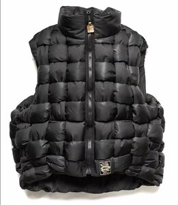 kapital Kapital the best unisex cotton winter DOWN GILET black S