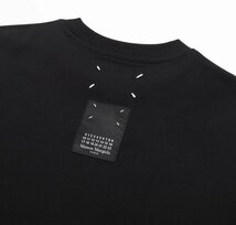Maison Margiela メゾン マルジェラ トップス Tシャツ シンプル メンズ レディース カジュアル ブラック46_画像6