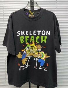 Gallery Dept ギャラリーデプト Tシャツ 半袖 トップス メンズ レディース ストリート サンマー ブラック L