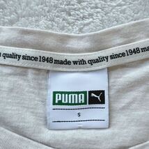 PUMA プーマ　半袖Tシャツ プリント トップス ロゴ S_画像7