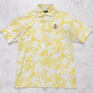  Munsingwear wear botanikaru little *pi-to polo-shirt men's L