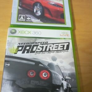 Xbox 360　ニードフォースピードプロストリートとプロジェクトゴッサムレーシングの2本セット