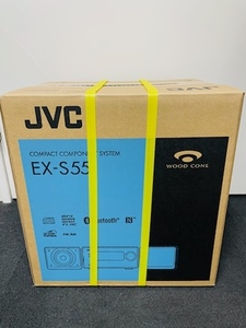 C-6M [ new goods unopened ] JVC Kenwood EX-S55-T wood corn Bluetooth installing high-res sound source reproduction recording correspondence USB terminal installing compact Brown 