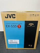C-6M　【新品　未開封】 JVCケンウッド EX-S55-T ウッドコーン Bluetooth搭載 ハイレゾ音源再生 録音対応USB端子搭載 コンパクトブラウン_画像4