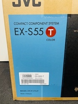 C-6M　【新品　未開封】 JVCケンウッド EX-S55-T ウッドコーン Bluetooth搭載 ハイレゾ音源再生 録音対応USB端子搭載 コンパクトブラウン_画像5