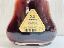 C-69922M　【未開栓】　古酒 Hennessy ヘネシー XO 金キャップ クリアボトル ブランデー 700ml 40% COGNAC ブランデー_画像8