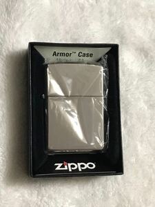 ZIPPO ジッポー　オイルライター　プラチナコーティング　PLATINUM PLATING プラチナプレート 2022年製　未使用品　アーマーケース　armor