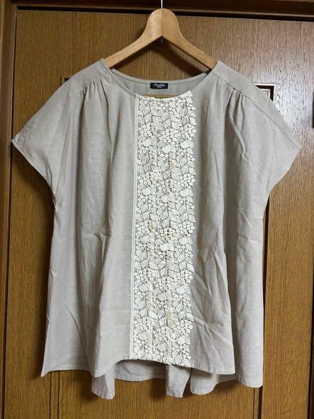 2022MS marble sud/マーブルシュッド【ランタナレース　ブラウス】Lantana Lace Blouse リンネル