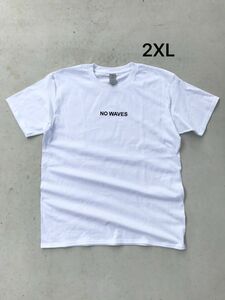 最新作 S_AND NO WAVES 半袖ロゴTシャツ 2XL