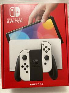 未開封・新品・送料無料・保護フィルム付/Nintendo Switch本体 有機ELモデル Joy-Con(L)/(R)ホワイト/ニンテンドースイッチ/ドックホワイト