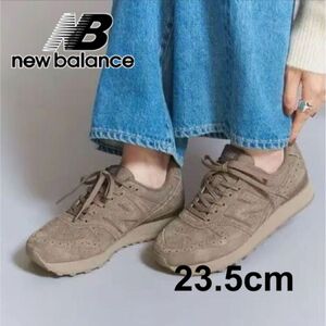 new balance ニューバランス WL996T J2 タッセル付 スニーカー ブラウン モカ 23.5cm