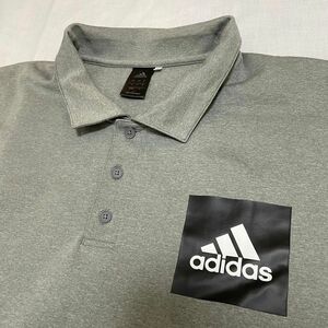 大きいサイズ　adidas アディダス　ポロシャツ　希少