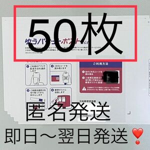 ★即日〜翌日発送★【50枚】 ゆうパケットポストmini封筒