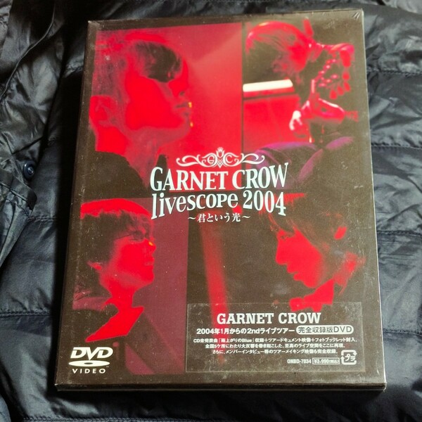 GARNET CROW live scope 2004 ~君という光~ DVD新品