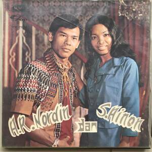 EP Malaysia[ A R Nordin + S Ainon ] Малайзия Jazzy Psych Dangdut Funk Garage Melayu Pop 70's иллюзия редкостный запись пятно You 