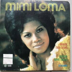 EP Malaysia「 Mimi Loma 」マレーシア Jazzy Psych Dangdut Melayu Pop 70's 幻稀少盤 ムラユー Ahmad Nawab