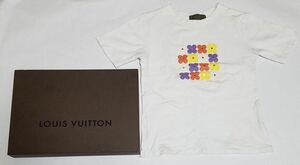 正規品Louis Vuitton　ルイヴィトン花柄 Tシャツ レディース 箱付き　ヴィトン　箱付き　かわいい　高級ブランド　LOUIS VUITTON 花柄