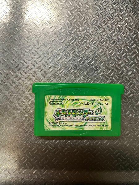 ポケットモンスター リーフグリーン GBA ソフトのみ