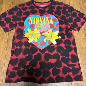 NIRVANA ニルヴァーナ　ハートシェイプ　2016 半袖Tシャツ