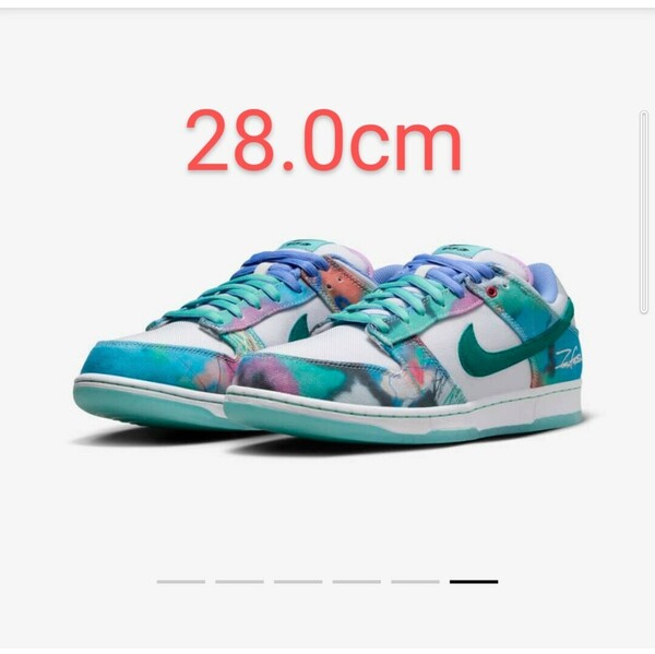 Futura × Nike SB Dunk Low「White and Geode Teal」/ US10 JP28.0cm / フューチュラ × ナイキ SB ダンク ロー / HF6061-400