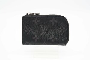 ☆安心の３大保証☆ Bランク ≪LOUIS VUITTON ルイ ヴィトン/L字ファスナーコインケース≫ M63536 エクリプス ポルトモネ ジュール 送料込