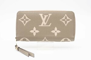 ☆安心の３大保証☆ ABランク ≪LOUIS VUITTON ルイ ヴィトン/ジッピーウォレット≫ M69794 バイカラー アンプラント ベージュ クリーム 美