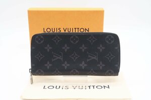 ☆安心の３大保証☆ ABランク ≪LOUIS VUITTON ルイ ヴィトン/ジッピーウォレット≫ M62295 モノグラム エクリプス ヴェルティカル 送料込