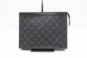 ☆安心の３大保証☆ ABランク ≪LOUIS VUITTON ルイ ヴィトン/クラッチバッグ≫ M61692 モノグラム エクリプス ポシェット ヴォワヤージュ