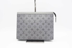 ☆安心の３大保証☆ ABランク ≪LOUIS VUITTON ルイ ヴィトン/クラッチバッグ≫ M30840 タイガラマ ポシェットヴォワヤージュMM シルバー