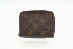 ☆安心の３大保証☆ ABランク ≪LOUIS VUITTON ルイ ヴィトン/コインケース≫ M60067 モノグラム ジッピー コインパース ブラウン 送料無料