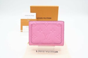 ☆安心の３大保証☆ Aランク ≪LOUIS VUITTON ルイ ヴィトン/二つ折り財布≫ M82514 ポルトフォイユ クレア モノグラム アンプラント 極美