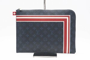 ☆安心の３大保証☆ Aランク ≪LOUIS VUITTON ルイ ヴィトン/L字ファスナークラッチバッグ≫ M61679 コバルト ポシェット ジュール GM 紺