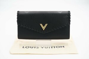 ☆安心の３大保証☆ ABランク ≪LOUIS VUITTON ルイ ヴィトン/二つ折り長財布≫ M62059 モノグラム ポルトフォイユ ヴェリー ノワール 美品