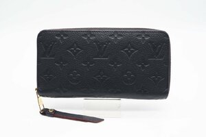 ☆安心の３大保証☆ Bランク ≪LOUIS VUITTON ルイ ヴィトン/ジッピーウォレット≫ M62121 アンプラント マリーヌルージュ 紺 赤 送料無料