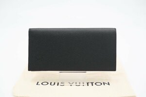 ☆安心の３大保証☆ ABランク ≪LOUIS VUITTON ルイ ヴィトン/二つ折り長財布≫ M64597 タイガ ポルトフォイユ アレクサンドル NM ノワール