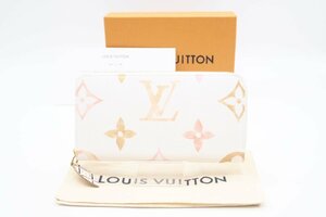 ☆安心の３大保証☆ ABランク ≪LOUIS VUITTON ルイ ヴィトン/ジッピーウォレット≫ M80359 モノグラムアンプラント バイ ザ プール 送料込