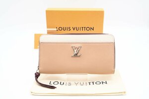 ☆安心の３大保証☆ ABランク ≪LOUIS VUITTON ルイ ヴィトン/ジッピーウォレット≫ M67540 ロックミー ローズソワクオーツ ピンクベージュ