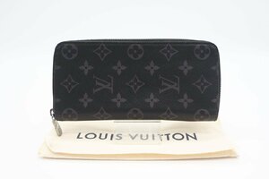 ☆安心の３大保証☆ Bランク ≪LOUIS VUITTON ルイ ヴィトン/ジッピーウォレット≫ M62295 モノグラム エクリプス ヴェルティカル 送料込