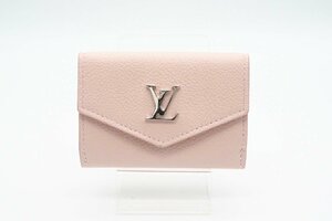 ☆安心の３大保証☆ Aランク ≪LOUIS VUITTON ルイ ヴィトン/三つ折り財布≫ M67859 ポルトフォイユ ロックミ二 ローズバレーリーヌ ピンク