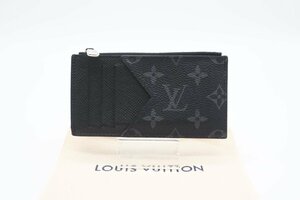 ☆安心の３大保証☆ ABランク ≪LOUIS VUITTON ルイ ヴィトン/コインケース≫ M62295 エクリプス コイン カード ホルダー ブラック グレー