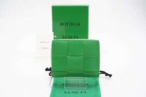 ☆安心の３大保証☆ ABランク ≪BOTTEGA VENETA ボッテガ ヴェネタ/ラウンドファスナー財布≫ 649596 カセット ジップアラウンドウォレット