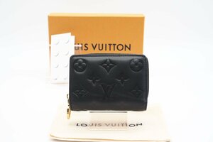 ☆安心の３大保証☆ Bランク ≪LOUIS VUITTON ルイ ヴィトン/二つ折り財布≫ M81599 ラムレザー モノグラム ポルトフォイユ ルー ノワール