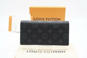 ☆安心の３大保証☆ Bランク ≪LOUIS VUITTON ルイ ヴィトン/二つ折り長財布≫ M61697 モノグラム エクリプス ポルトフォイユ ブラザ ブラ