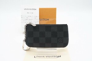 ☆安心の３大保証☆ Aランク ≪LOUIS VUITTON ルイ ヴィトン/コインケース≫ N60155 グラフィット カードキーケース ポシェット クレ 極美