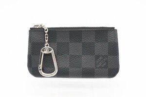 ☆安心の３大保証☆ Aランク ≪LOUIS VUITTON ルイ ヴィトン/コインケース≫ N60155 グラフィット カードキーケース ポシェット クレ 極美