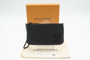 ☆安心の３大保証☆ ABランク ≪LOUIS VUITTON ルイ ヴィトン/コインケース≫ M31031 LV アエログラム ポシェット クレ ブラック 送料無料