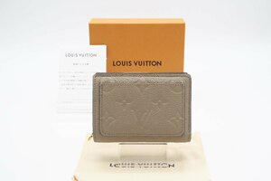 ☆安心の３大保証☆ Bランク ≪LOUIS VUITTON ルイ ヴィトン/二つ折り財布≫ M80152 ポルトフォイユ クレア アンプラント トゥルトレール